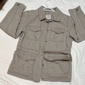 ๐Old Navy Utility Jacket in Taupe